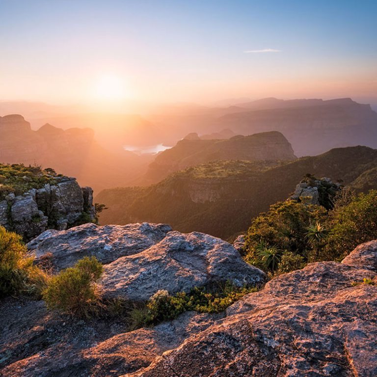 Paysage sud-africain